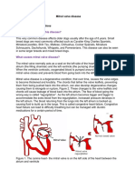 Mitral Valve Disease Information Sheet-1