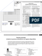 Quinta Sección: FOLIO: 310507849 CURP: SAPL071030HMCLRSA8 Luis Armando Salazar Paredes Puntaje Obtenido en El Examen: 71