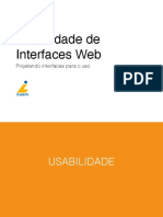 Usabilidade Interfaces Web