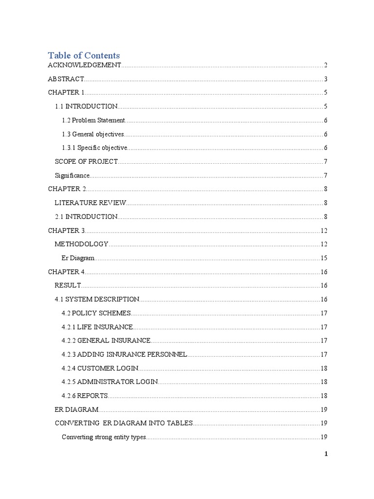 Insurance Management System Report PDF