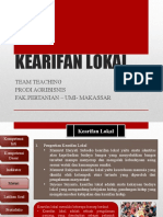 Kul 9. Kearifan Lokal Dan Pembangunan Berkelanjutan