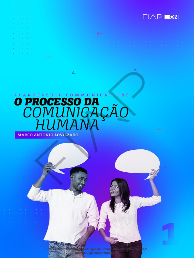 Leadership Communications - Cap 1 - O Processo Da Comunicação Humana ...