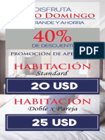 Ejemplo de Promoción de Hotel