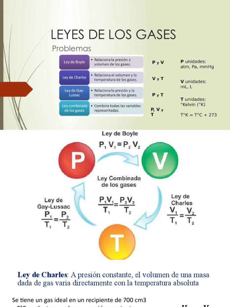 Leyes de Los Gases | PDF