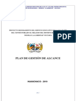 Proyecto Gestion de Alcance