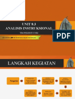 Analisis Instruksional