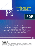 Gestão financeira no varejo