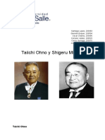 Taiichi Ohno y Shigeru Mizuno