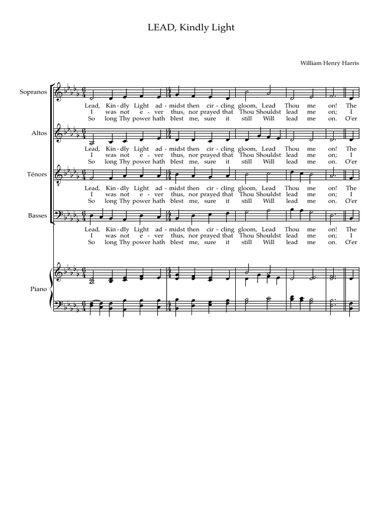 Lead, Kindly Light PDF