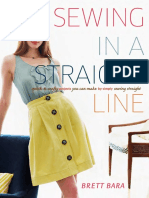 The One-Hour Skirt From Sewing in A Straight Line by Brett Bara