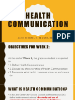 Week 2 - Health Communication (Autosaved)