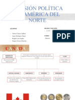 División Política de América Del Norte