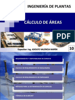 Ingeniería de Plantas 10 - Cálculo de Áreas