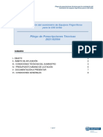 Pliego de Prescripciones Técnicas-PLIEGO BASES TÉCNICAS EQUIPOS FRIGORÍFICOS - 2021-02564