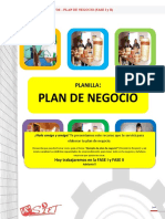 Plantilla Plan de Negocio I