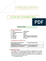 Plan de Tutoria 2022