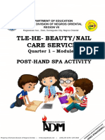 Beauty - Nailcare - GR9 - Q1 - Module 5 For Teacher