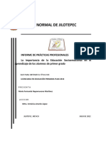 La Importancia de La Educación Socioemocional en El Aprendizaje de Loa Alumnos de Primer Grado.