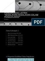 Kelompok 2 - Kesalahan-Kesalahan Dalam Pengukuran