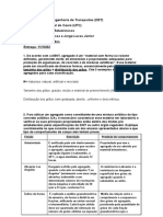 Exercício 2 - Agregados - Materiais Betuminosos