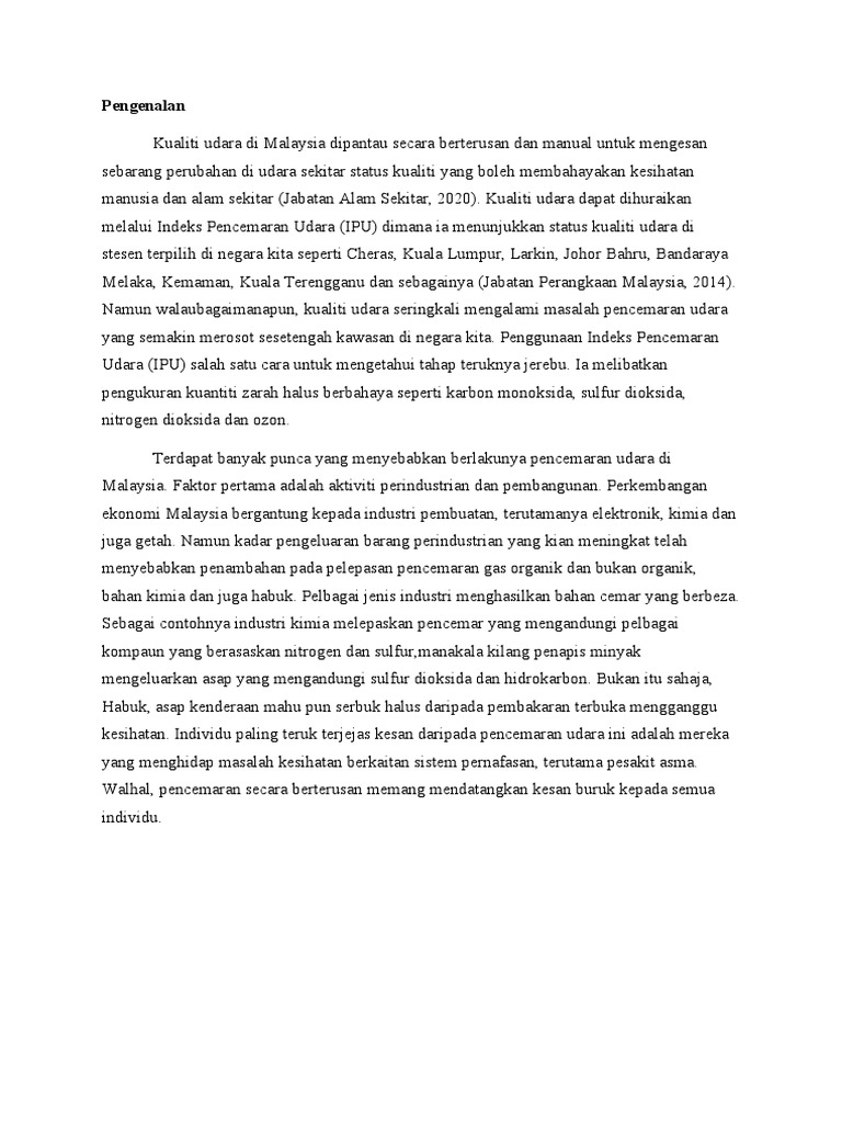 Pengenalan, Definisi, Kesimpulan | PDF