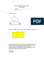 EVALUACIÓN DIAGNOSTICA Matematica