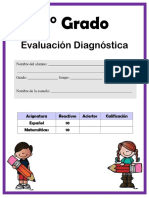 Examen Diagnóstico 4° Grado