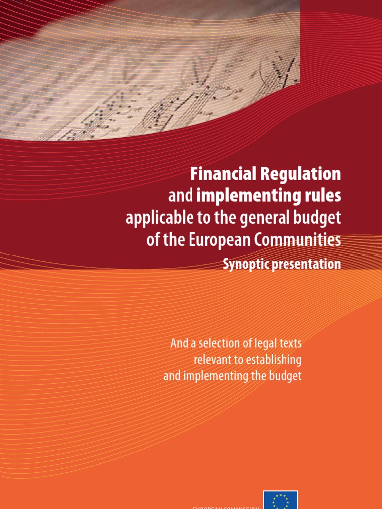 Financial Regulation European Economic Community European Union