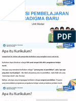 Refleksi Pembelajaran Paradigma Baru