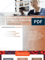 Kearifan Lokal Implementasi