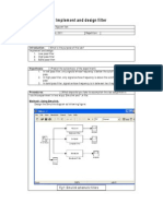 Implement and Design Filter: Fig1: Simulink Schematic Filters