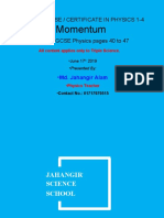 IGCSE 14 Momentum