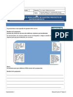 14 - Ficha - Trabajo - 14 - Construyendo El Mini-Canvas de Nuestro Proyecto de Emprendimiento