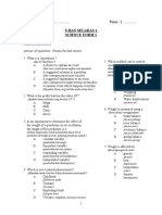 Science-Exercises-Form-1