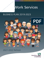 Social Work Services Business Plan Refresh 2021-221