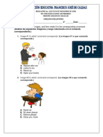 Evaluación INGLES - 1P2022