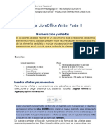 Manual LibreOffice Writer Parte II