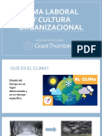 Clima y Cultura Organizacional