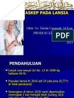 Perub. PD Lansia+konsep Kep