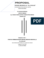 Proposal Musholla Al-Ikhlas Puyang Sidoharj0