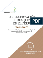 La Conservación de Bosques en El Perú