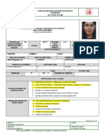 Ficha de identificación de estudiantes tutorados