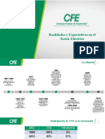 Realidades y Expectativas Del Sector Electrico