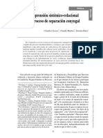 2004 - Caceres Et Al - Comprension Sistemico Relacional Del Proceso de Separacion Conyugal