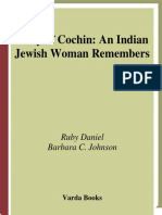Ruby of Cochin - An Indian Jewish Woman Remembers - Ruby Daniel & Barbara C Johnson