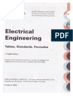 Electrical Engineering Tables - Standars - Formulas