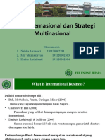 IB dan Strategi Multinasional