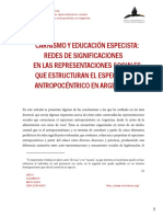 Navarro. Carnismo y Educacion Especista