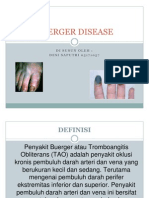 Buerger Disease
