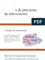 Factores de Proyectos de Intervención